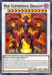 Red Supernova Dragon (Starlight Rare)
