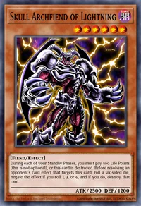 Skull Archfiend of Lightning (Starfoil)
