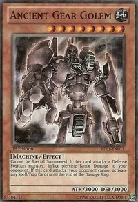 Ancient Gear Golem (Starfoil)
