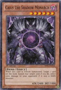 Caius the Shadow Monarch (Starfoil)