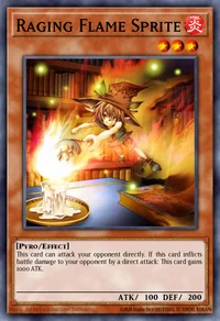 Raging Flame Sprite (Starfoil)