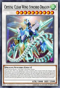 Crystal Clear Wing Synchro Dragon