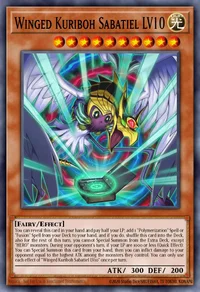 Winged Kuriboh Sabatiel LV10 (GMR)
