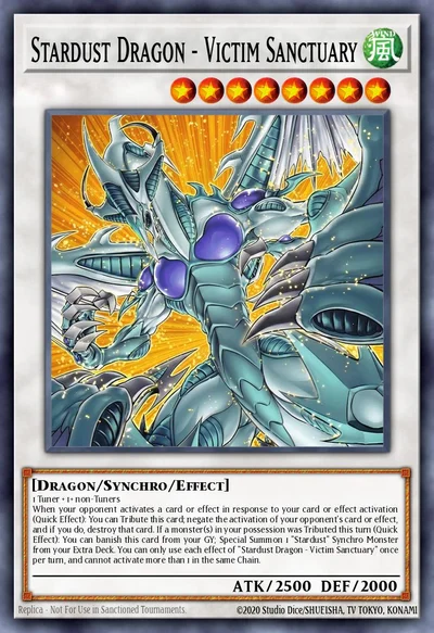 Stardust Dragon - Victim Sanctuary (GMR)