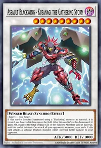 Assault Blackwing - Kusanagi the Gathering Storm (Secret Rare)