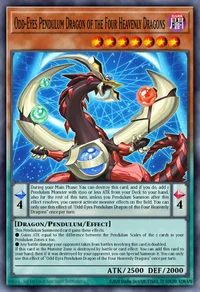 Odd-Eyes Pendulum Dragon, Four Heavenly Dragons (GMR)