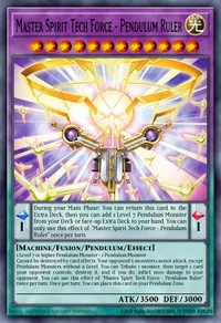 Master Spirit Tech Force - Pendulum Ruler  (Secret Rare)