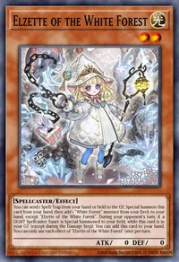 Elzette of the White Forest (Quarter Century Secret Rare)