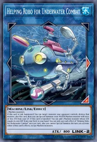 Helping Robo for Underwater Combat