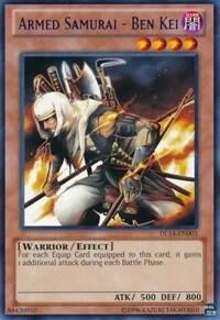 Bewaffneter Samurai - Ben Kei