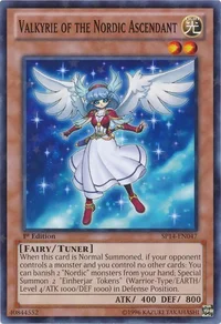 Valkyrie of the Nordic Ascendant (Starfoil)