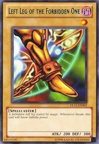Left Leg of the Forbidden One (Blue)