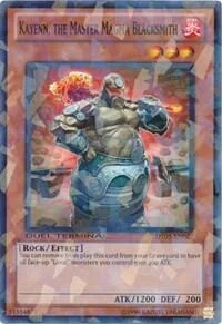 Kayenn, the Master Magma Blacksmith