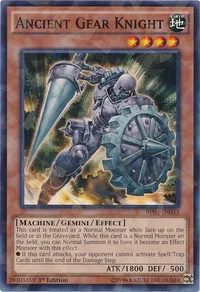 Ancient Gear Knight (Shatterfoil)