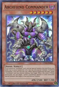 Archfiend Commander