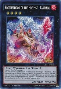 Brotherhood of the Fire Fist - Cardinal