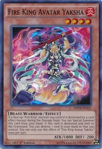 Fire King Avatar Yaksha