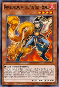 Brotherhood of the Fire Fist - Snake (Blue)