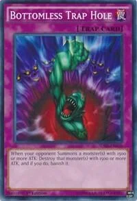 Bottomless Trap Hole